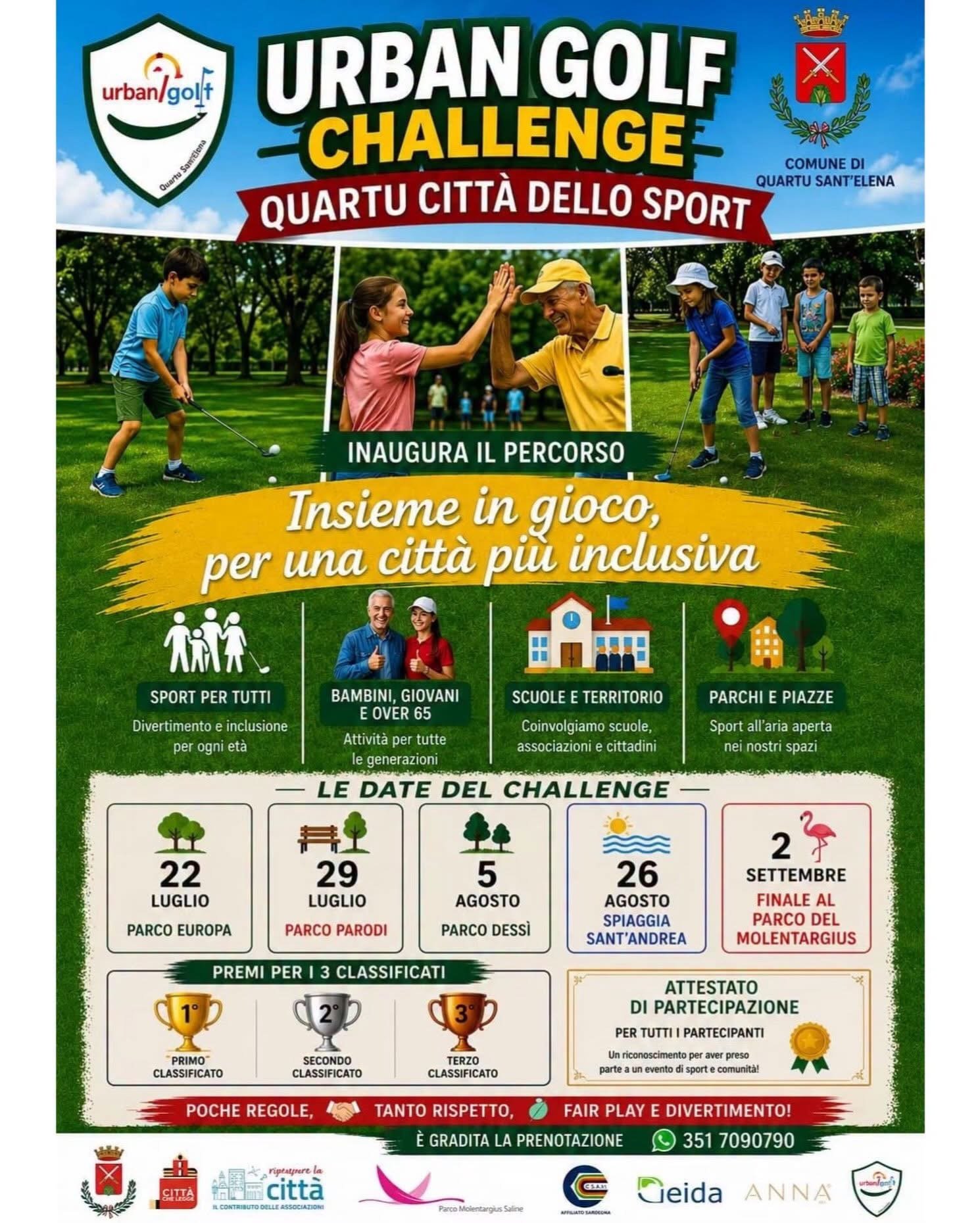 Urban Golf Challenge – Quartu Sant’Elena