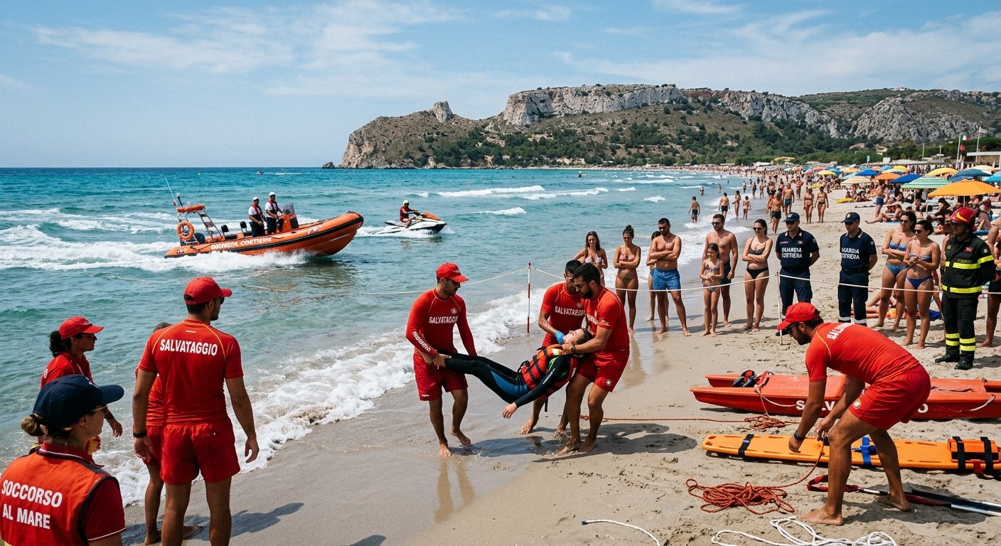 Sicurezza in mare al Poetto