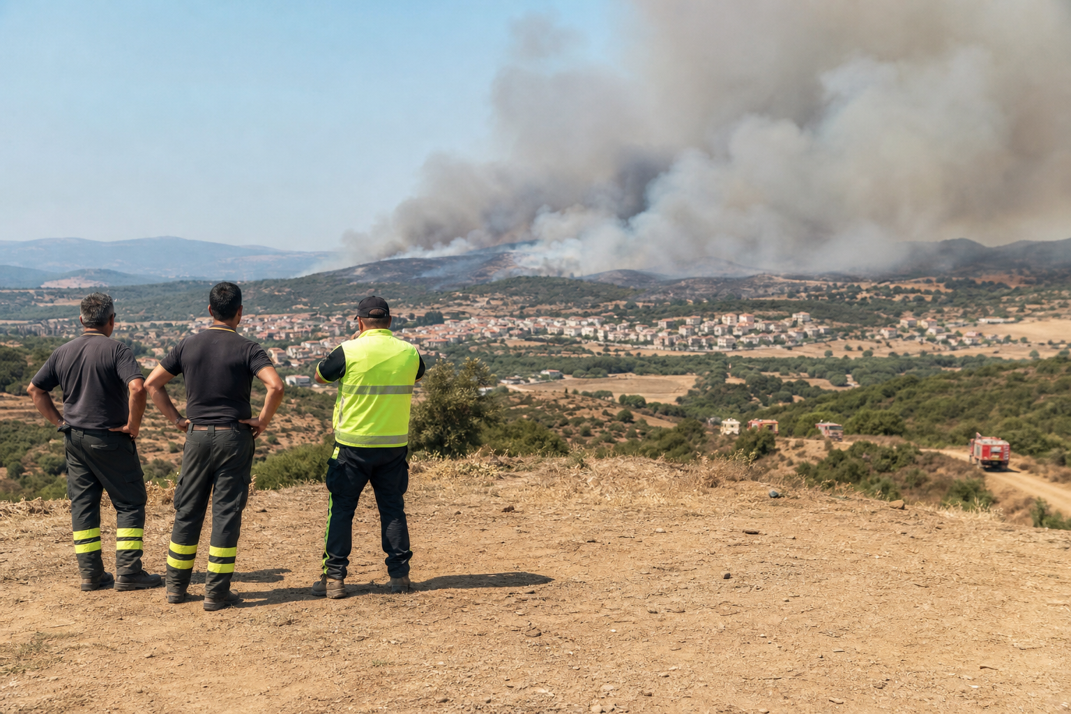 Incendio a Noragugume, intervento aereo e danni nel territorio