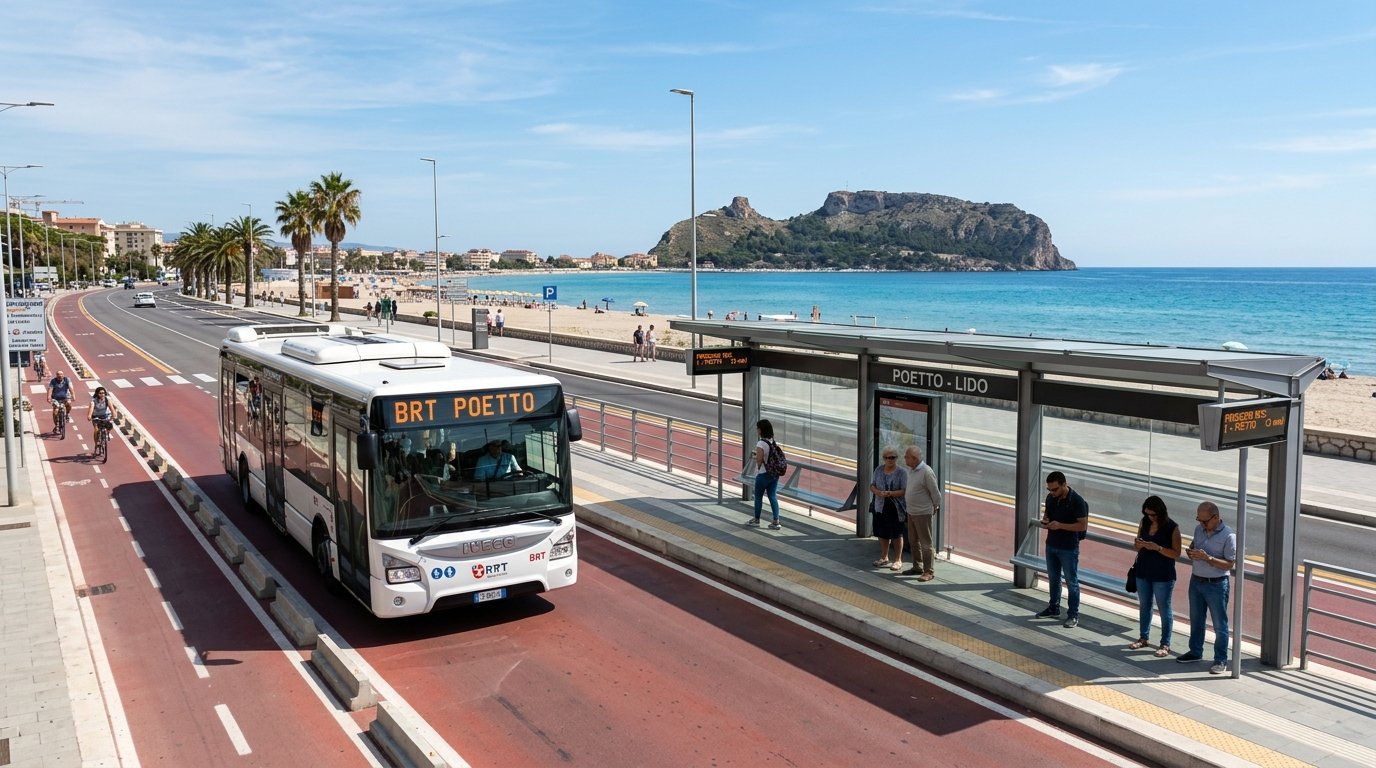 Cagliari: addio metro al Poetto, 19 milioni per i bus veloci verso Quartu