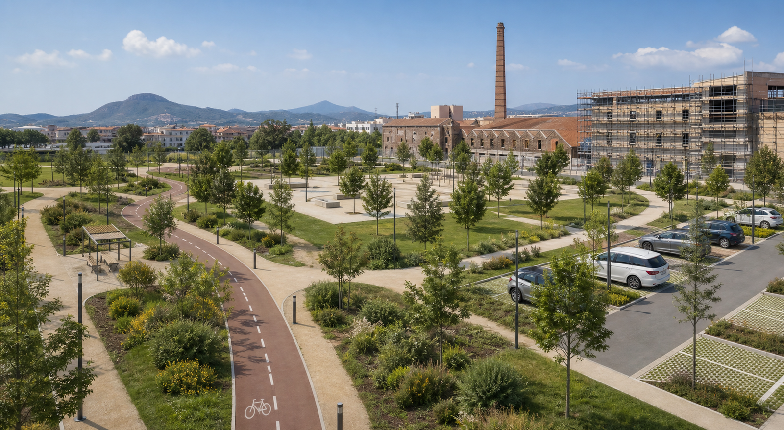 Quartu, parte il cantiere del parco urbano delle Fornaci Picci