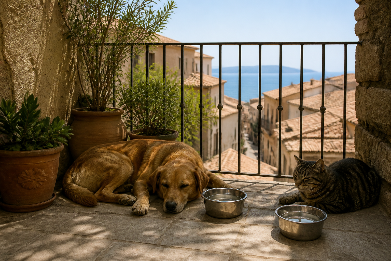 Quartu attiva una task force per la tutela degli animali durante il caldo estremo