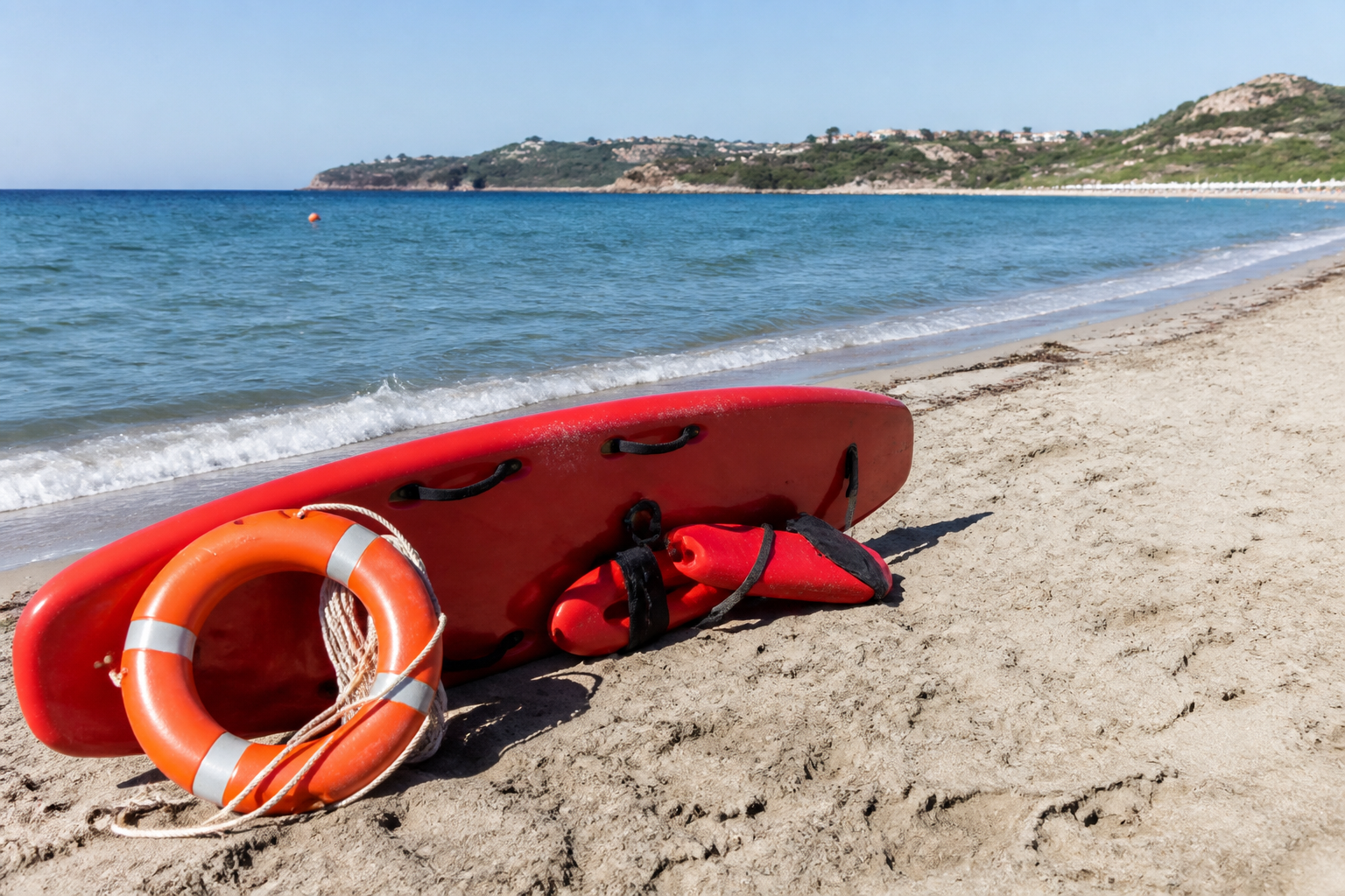 A Sant'Andrea un bagnino salva un uomo in difficolta in mare