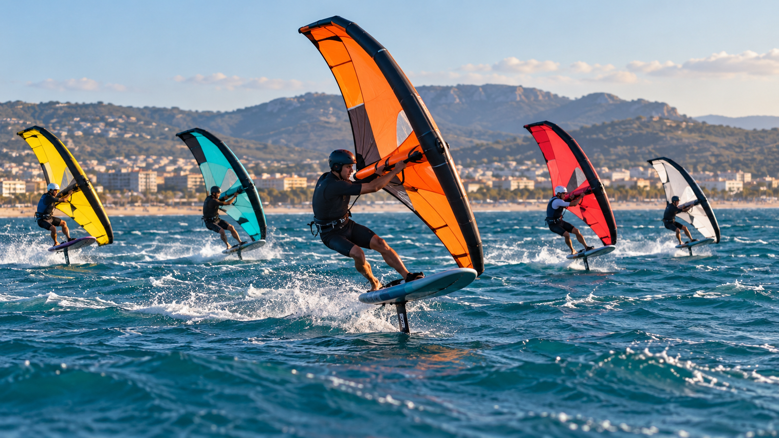 WingFoil al Poetto, Herbert e Picot vincono la tappa di Quartu