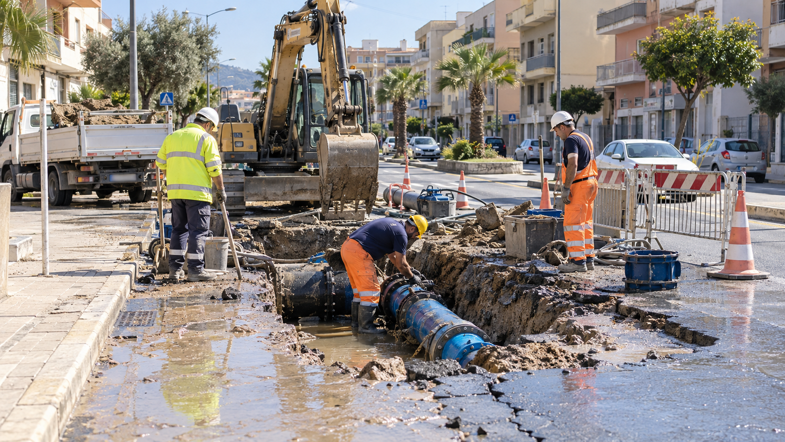 Quartu, nuovo guasto alla rete idrica: erogazione ripristinata dopo i disagi