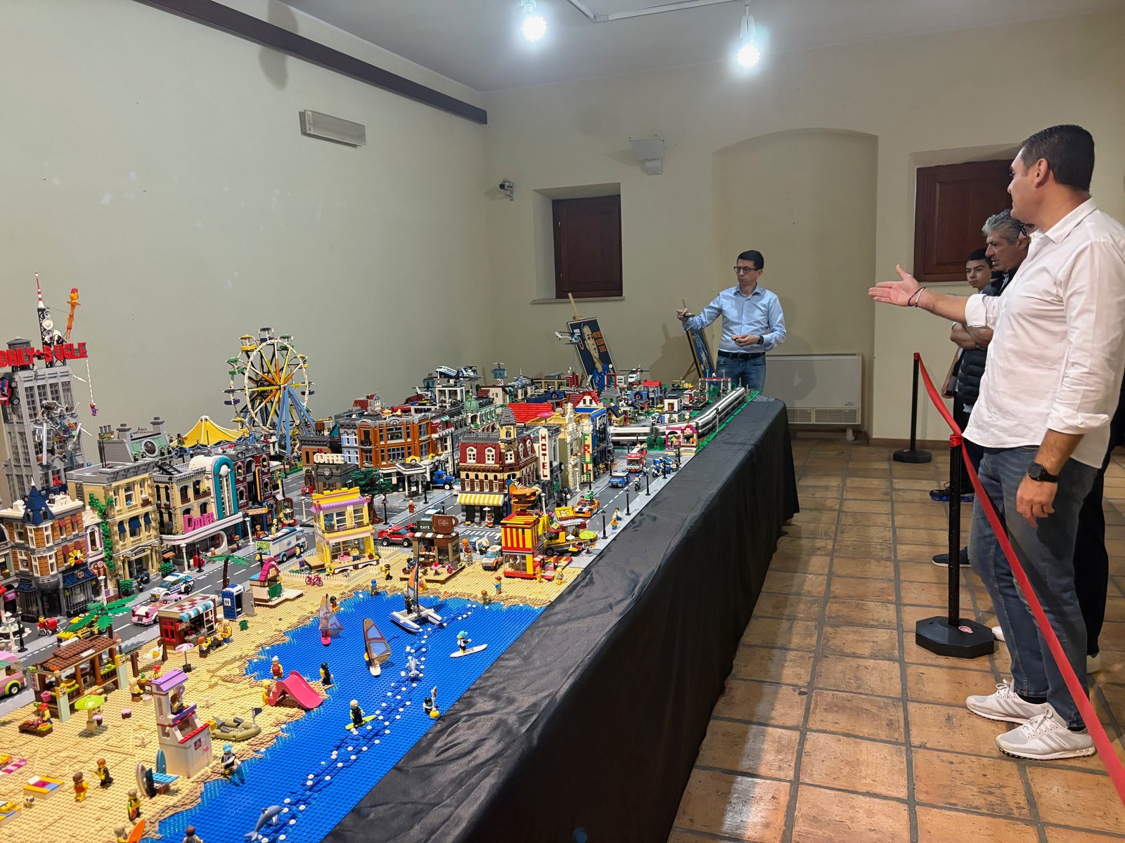 All'Ex Convento dei Cappuccini inaugurata la mostra del Mattoncino Karalisbrick, con tante opere originali costruite con le Lego