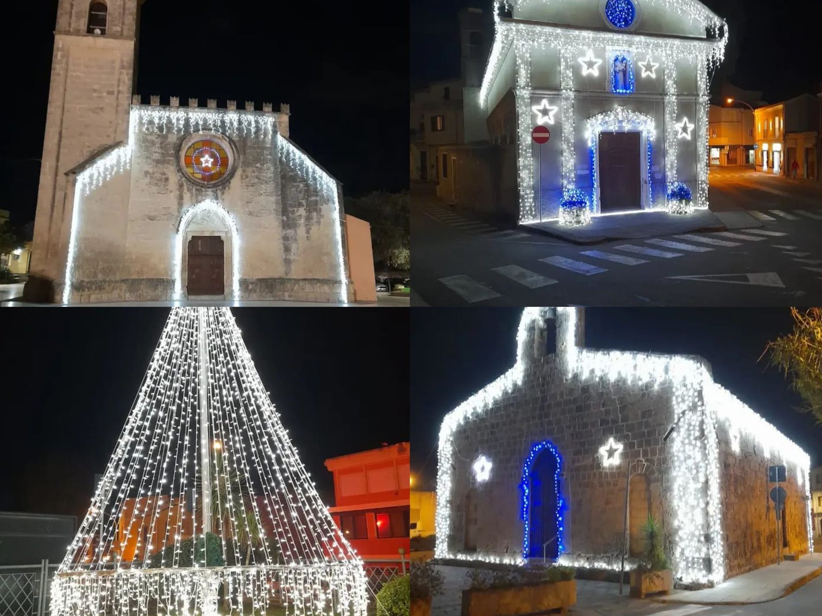 Sestu illuminata per Natale: luci nel cuore della città