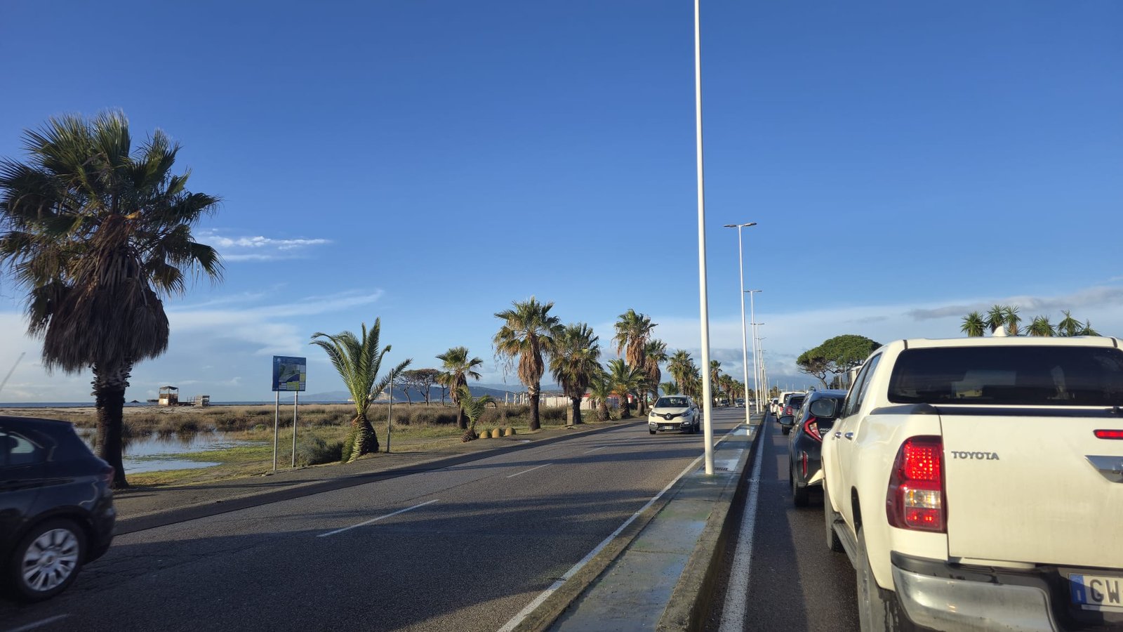 Quartu, incidente al Poetto: un ferito grave e traffico in tilt