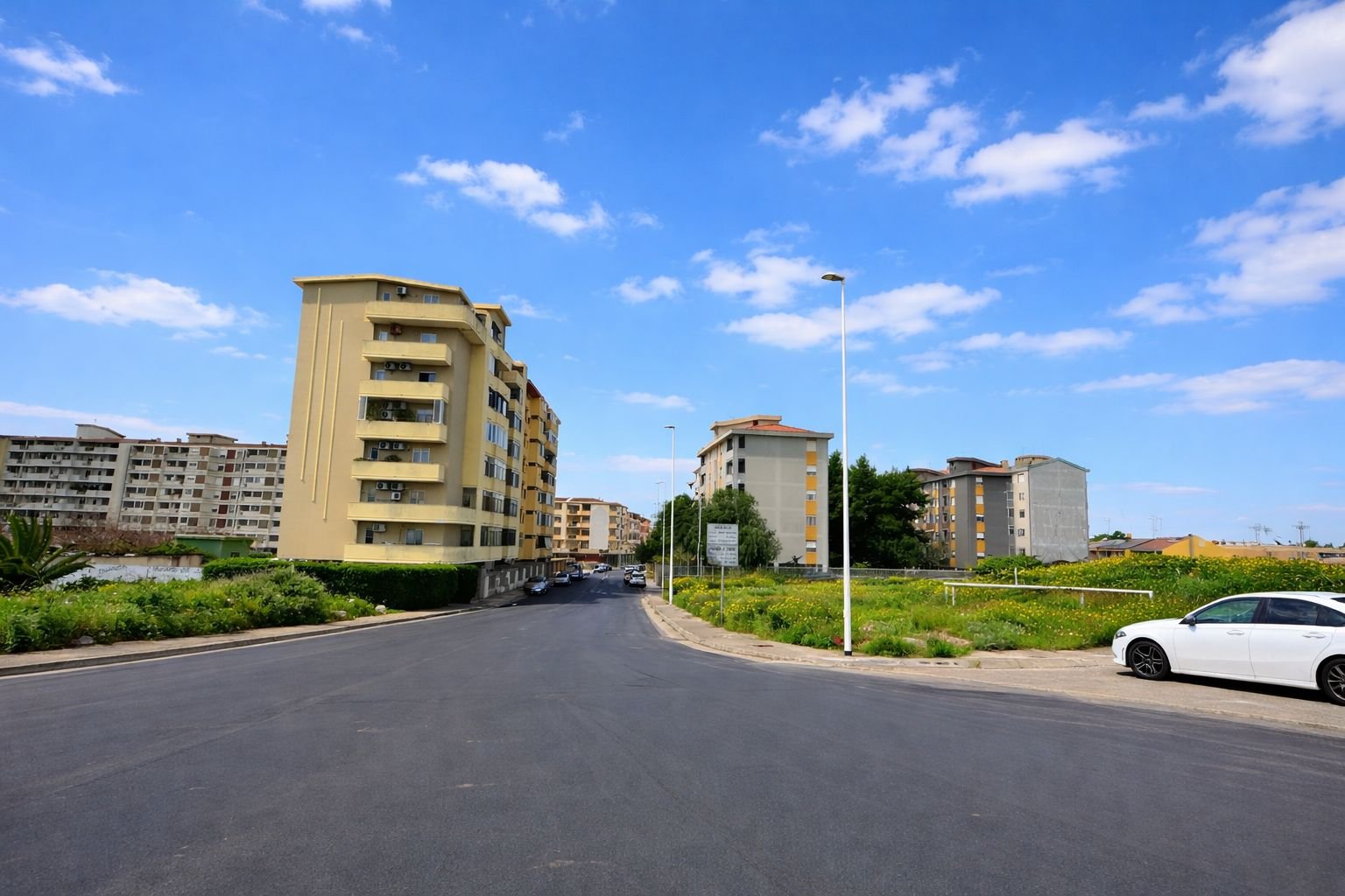 Quartu, strade e luci nuove dopo decenni: addio pericoli in via Sant’Antonio e via Leonardo da Vinci