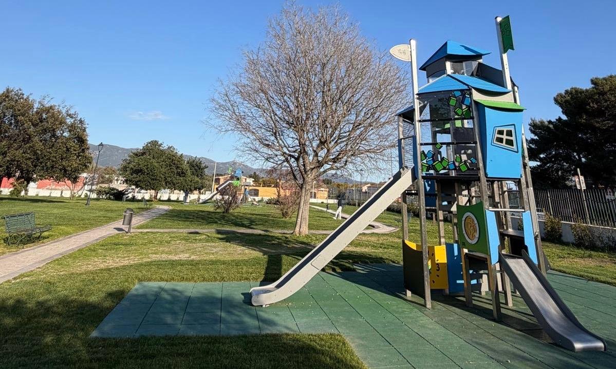 Quartu, il parco Parodi rinasce: restyling completo e giochi inclusivi per le famiglie