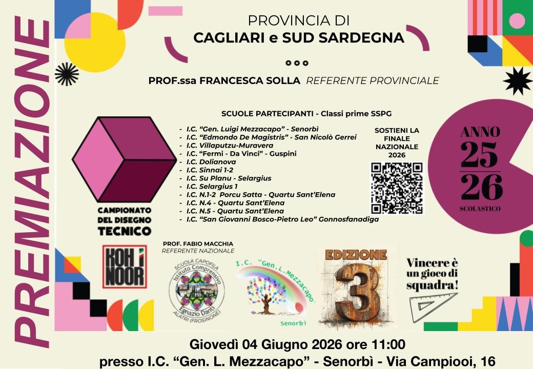 Invito al Campionato provinciale di Disegno Tecnico