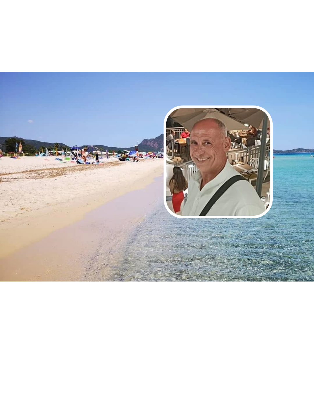 Muravera, malore fatale nella spiaggia di Monti Nau: Roberto Pilia muore a 56 anni