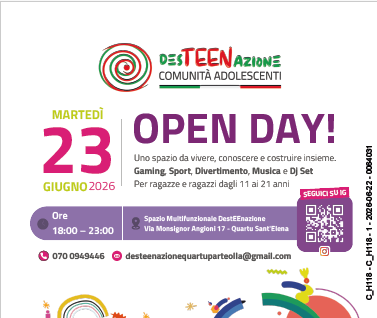 OPEN DAY DESTEENAZIONE