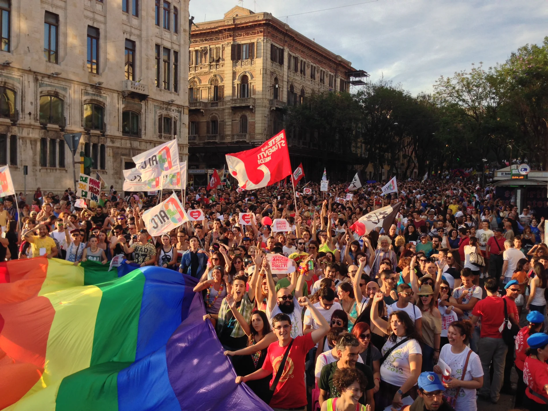 Sardegna Pride 2026, si comincia: attese a Cagliari migliaia di persone