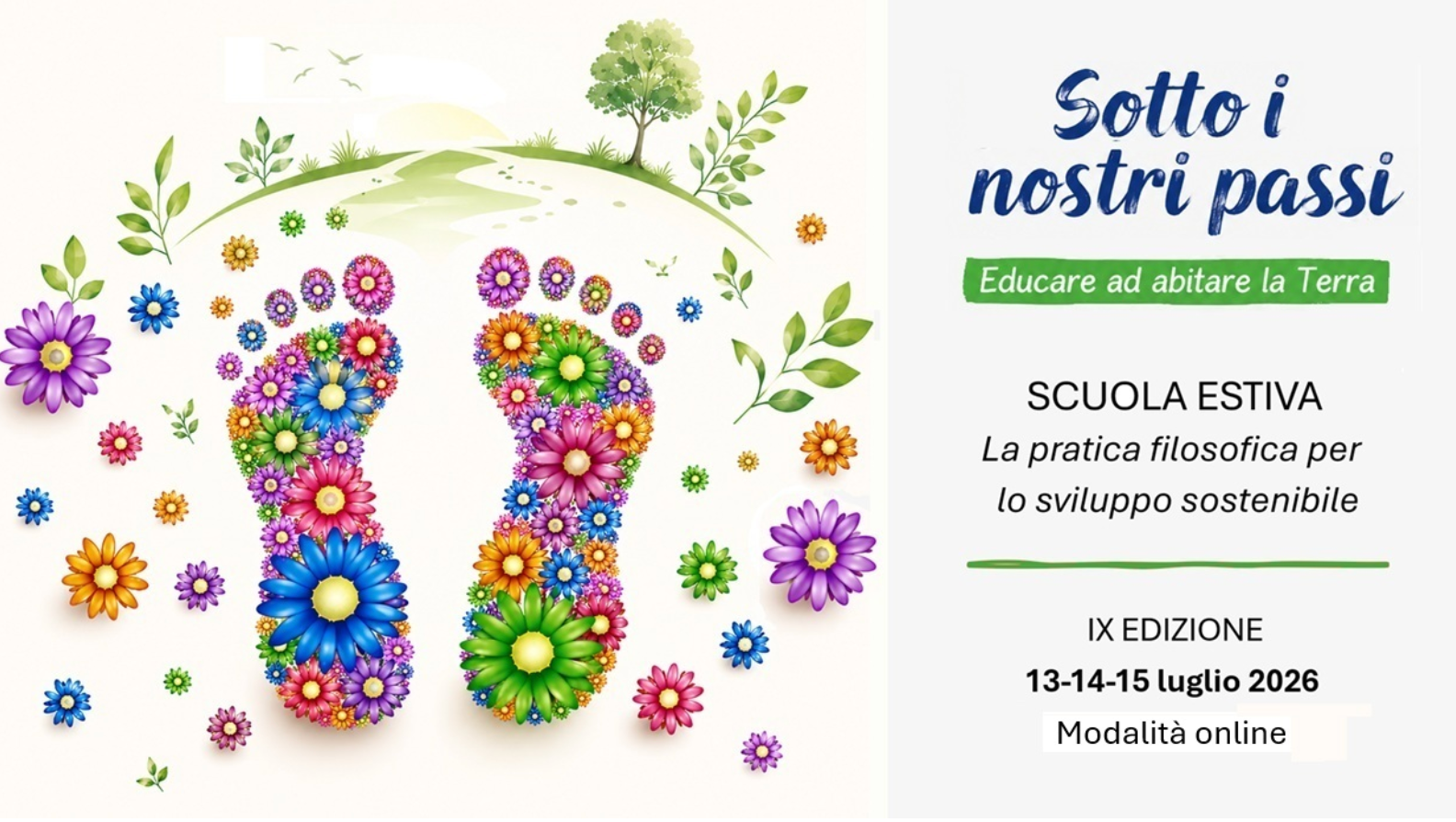 Scuola estiva MIM-Crif 2026: Pratica filosofica e sviluppo sostenibile, IX edizione