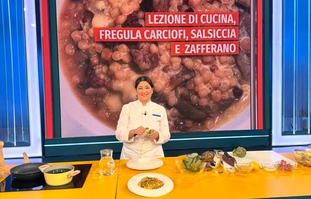 I sapori e l’anima della Sardegna conquistano Rai 1: la chef Vitalia Scano protagonista a UnoMattina Estate