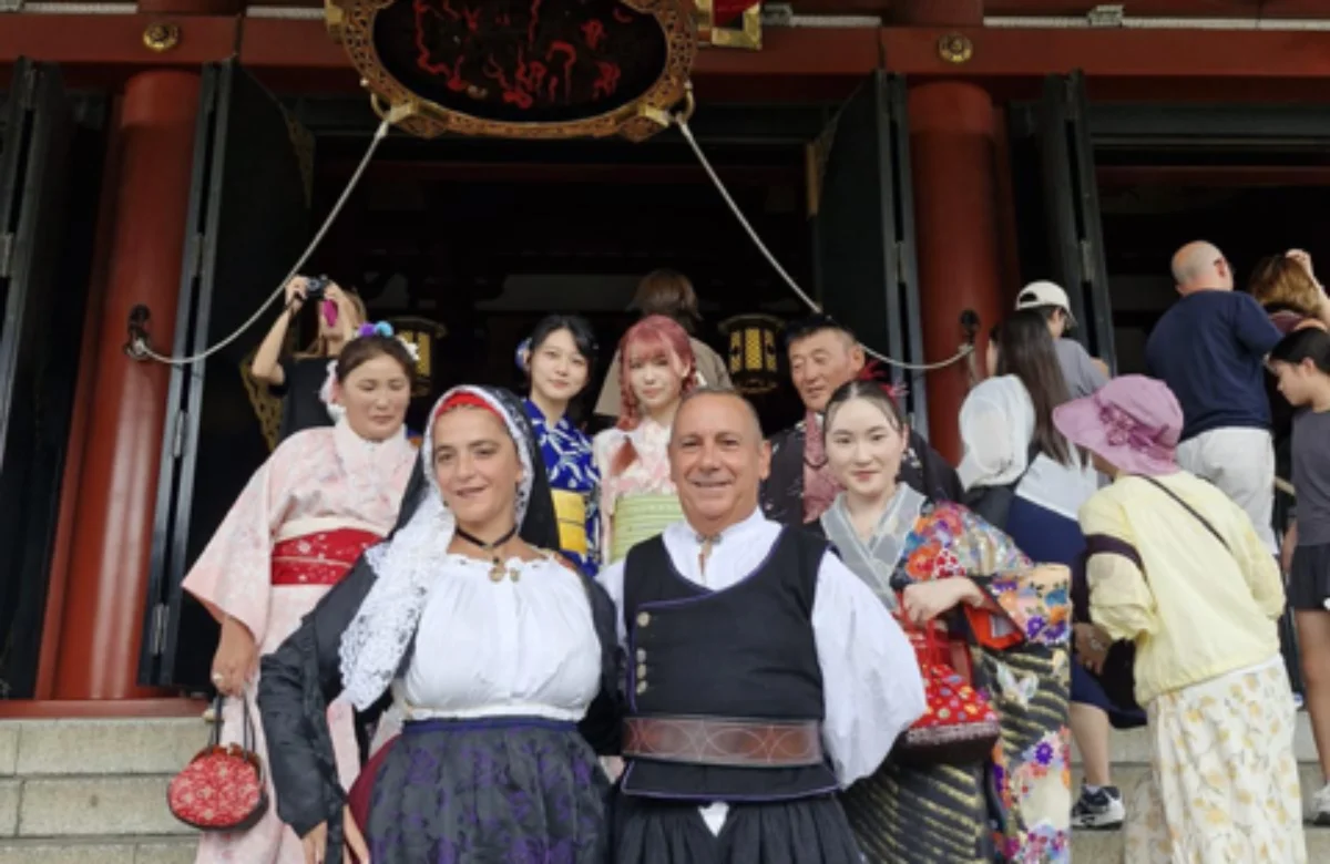 Dalla Sardegna alle piazze del Giappone: il ballo sardo conquista Tokyo, Kyoto e Osaka