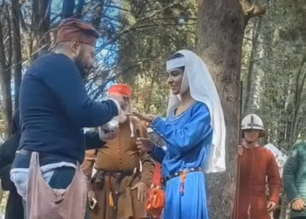 Alla Bastida di Sorres la proposta di matrimonio di Matteo a Francesca