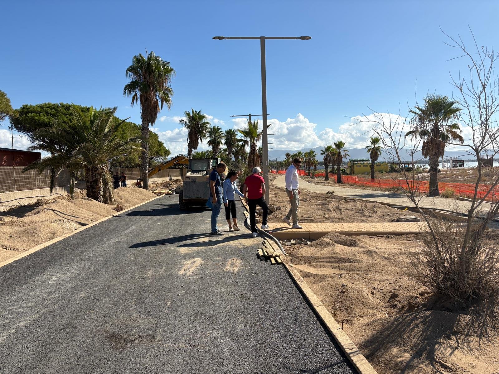 Nuova promenade, verde e bici al Poetto di Quartu: “Fine lavori a marzo 2027”