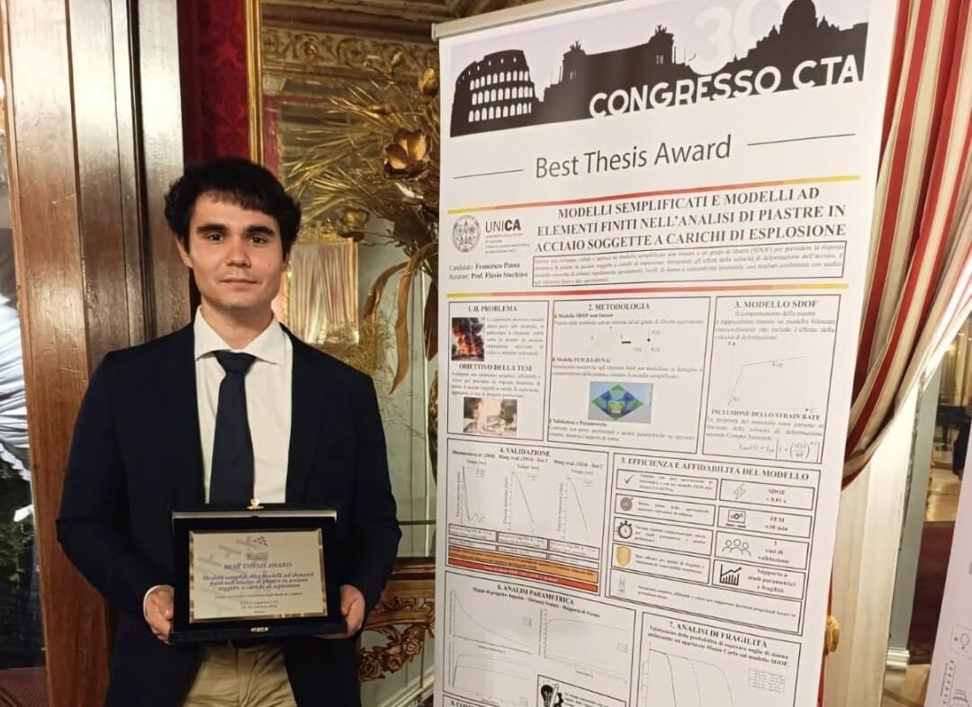 Prestigioso riconoscimento per la ricerca dell’Università di Cagliari: premiato Francesco Pinna