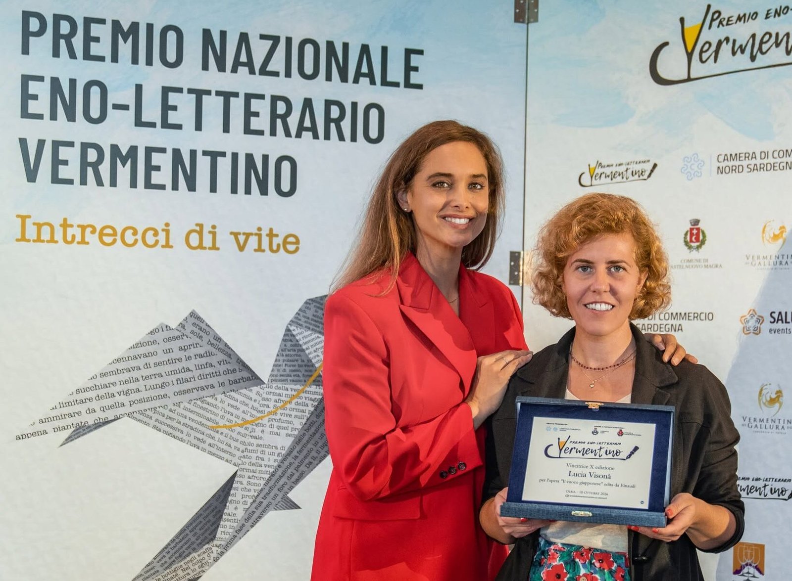 A Lucia Visonà il Premio Eno-letterario Vermentino 2026 con “Il cuoco giapponese”